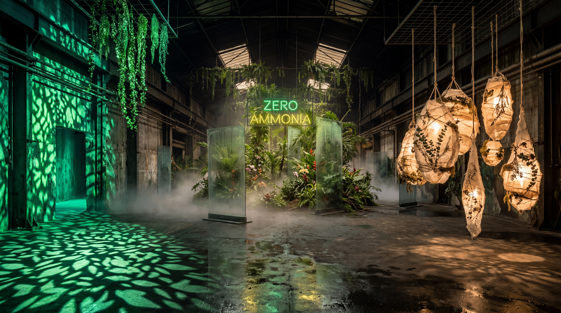 Botanical venue transformation