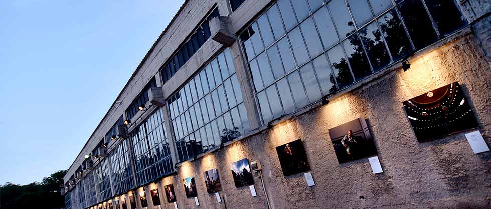 Piraeus 260 industrial exterior at dusk