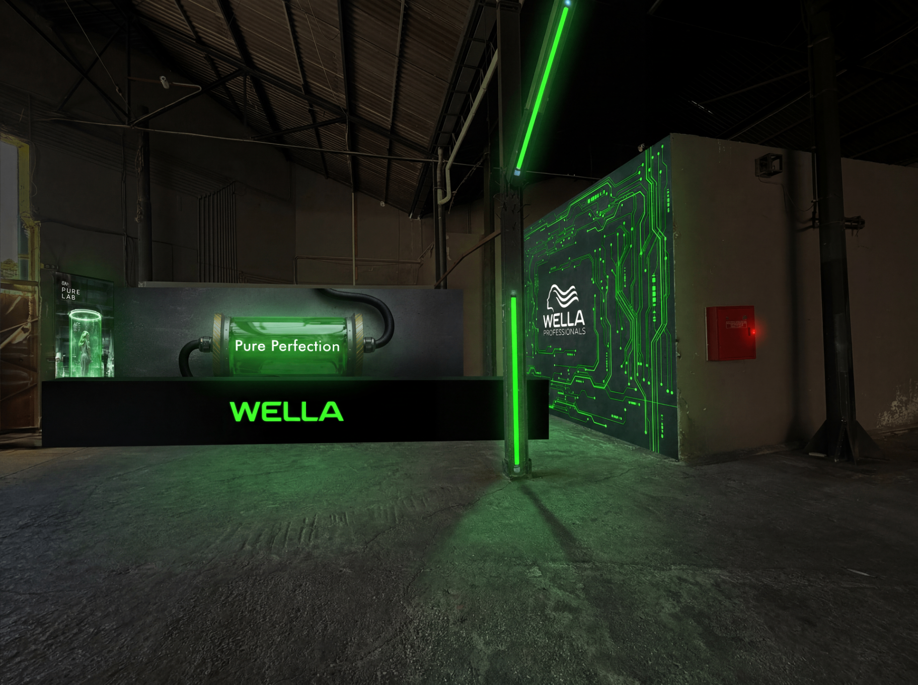 Pure Lab pods after party